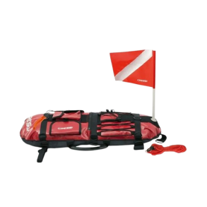 Dykkermarkering, bøjer og linehjul