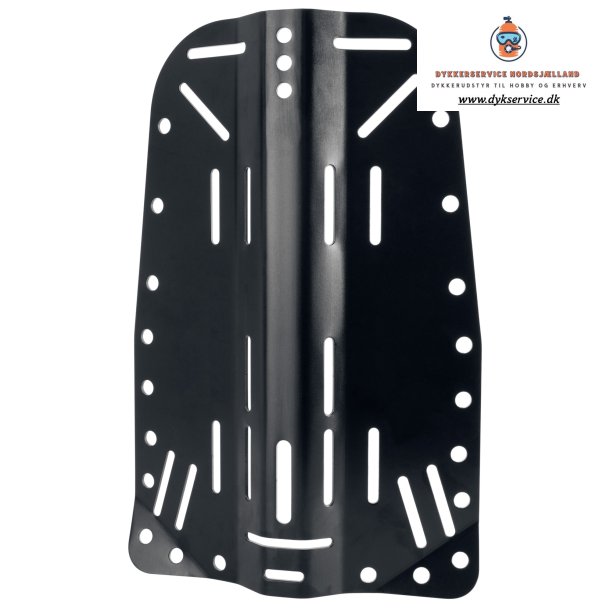 ALU BACK PLATE BLACK FOR MODULAR