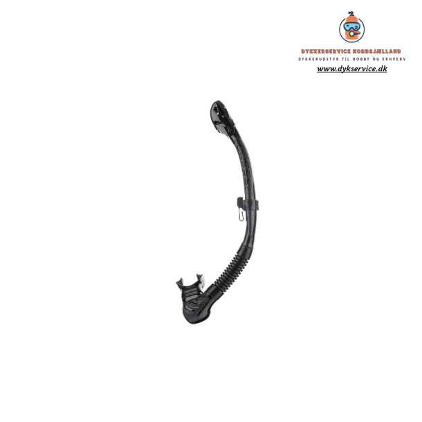 ALPHA ULTRA DRY SNORKEL SIL. CLEAR/TUBE BLACK 