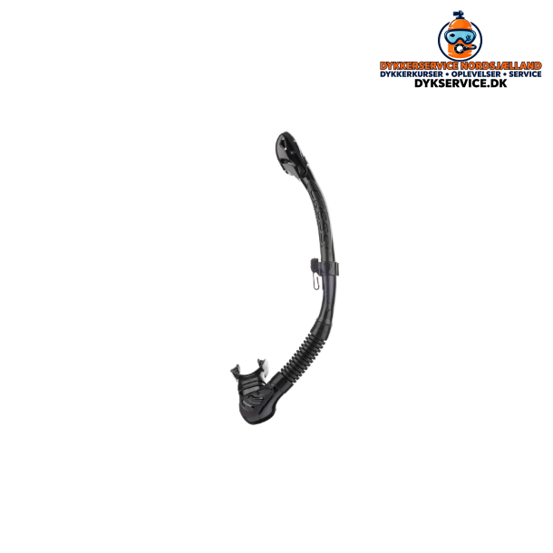 ALPHA ULTRA DRY SNORKEL SIL. CLEAR/TUBE BLACK 