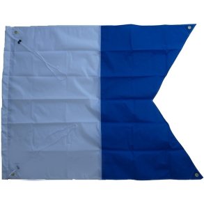 Dykkerflag Alfa 80x90 cm