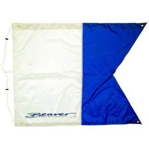 Dykkerflag Alfa 125x100 cm