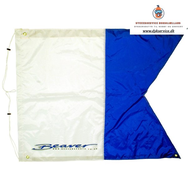 Dykkerflag Alfa 125x100 cm