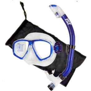 Dykkermaske og snorkel Global Bl