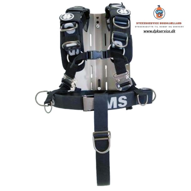 OMS Complete Comfort Harness 3 med rustfrist�l bagplade.