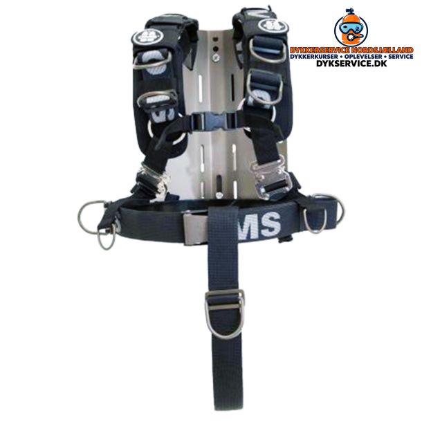 OMS Complete Comfort Harness 3 med rustfrist�l bagplade.