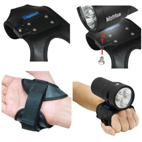 Handske til dykkelygte