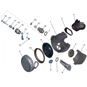 Service regulator 1.+2. trin + Octopus Eksl. servicekit 