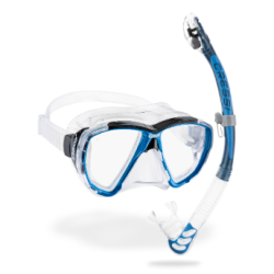 Big Eyes Evolution + Alpha Ultra Dry Snorkel Combo