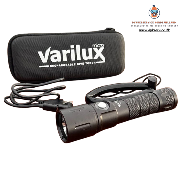 Dykkerlygte micro varilux 850 lumen