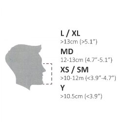 Snorkelmaske L/XL helmaske