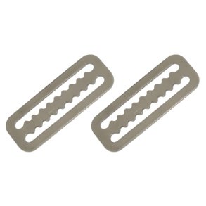 Blystopper rustfri 2 stk.