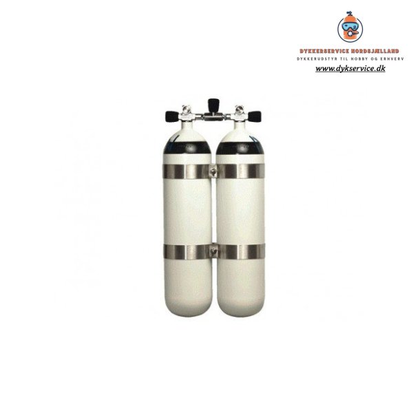 Dykkerflaske dobbeltst 2x8,5 liter 300bar