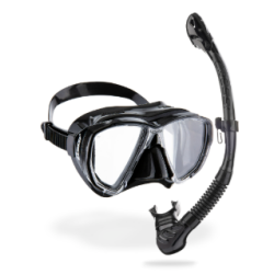 Big Eyes Evolution + Alpha Ultra Dry Snorkel Combo