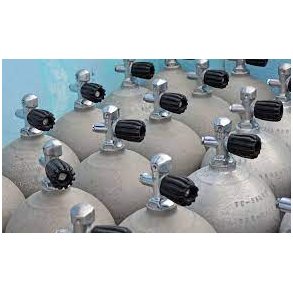 Fyldning af dykkerflaske 