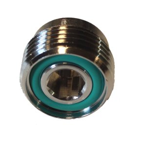 Indsats til flaskeventil DIN - YOKE